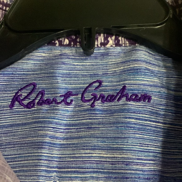 NWOT Robert Graham Sorrell Print Button Down Shirt Size Large - Picture 9 of 11